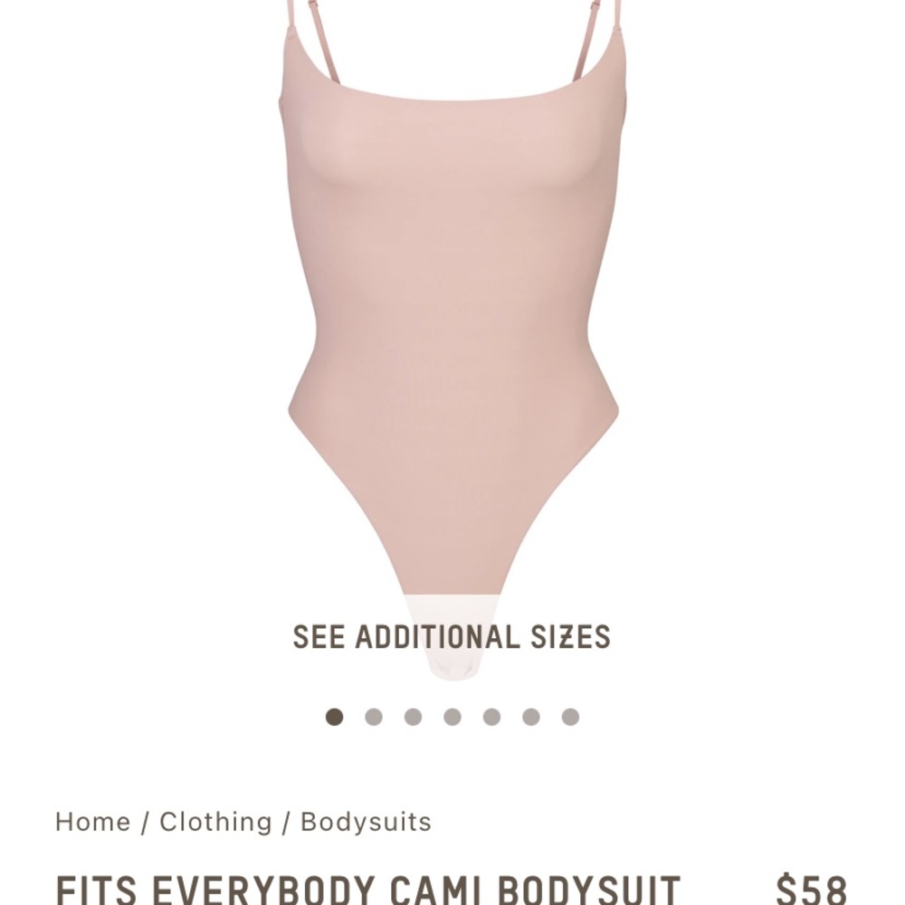 Skims FITS EVERYBODY CAMI BODYSUIT